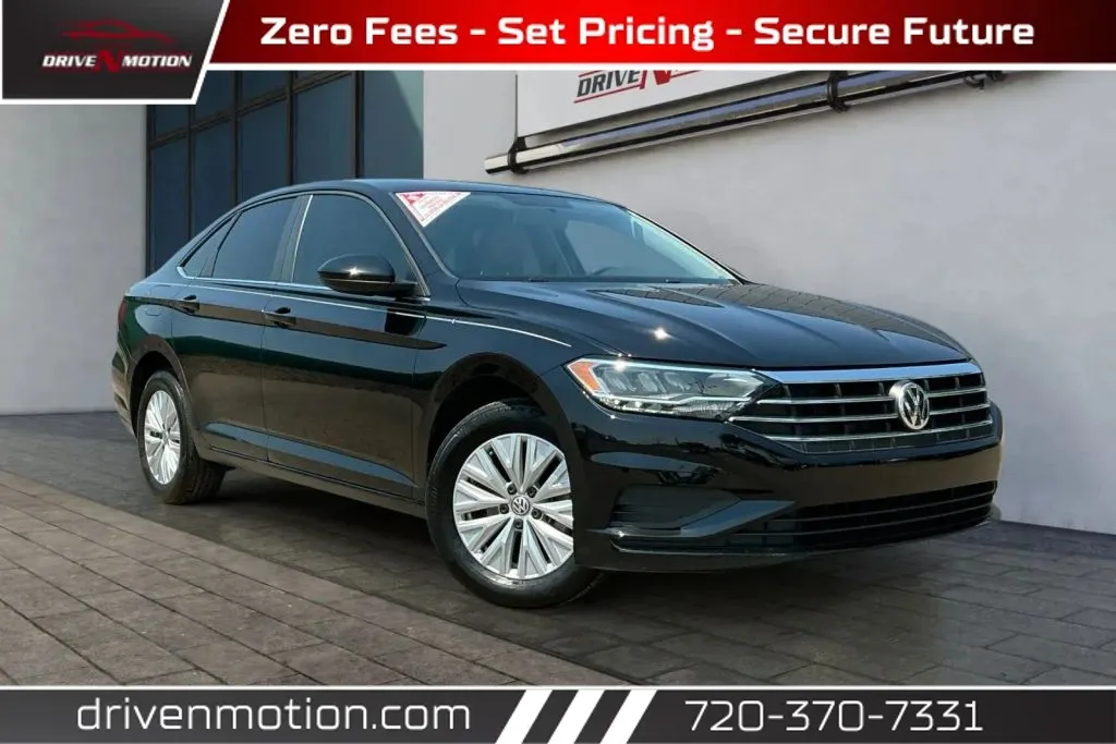 Black 2019 Volkswagen Jetta 1.4T R-Line Sedan 4D for sale in Thornton, CO