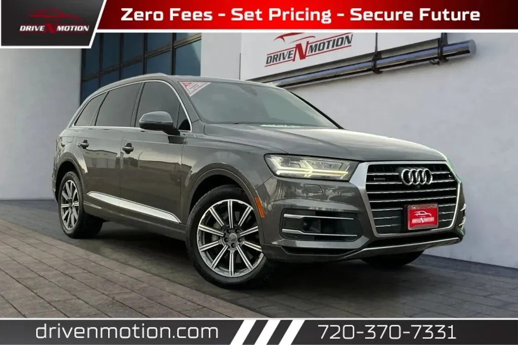 Gray 2018 Audi Q7 3.0T Premium Plus Sport Utility 4D for sale in Thornton, CO