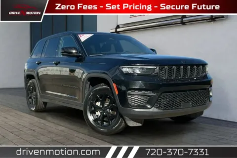 Black 2024 Jeep Grand Cherokee Altitude Sport Utility 4D for sale in Thornton, CO