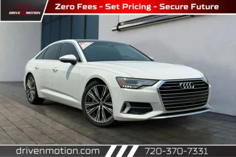 White 2020 Audi A6 45 TFSI Premium Sedan 4D for sale in Thornton, CO