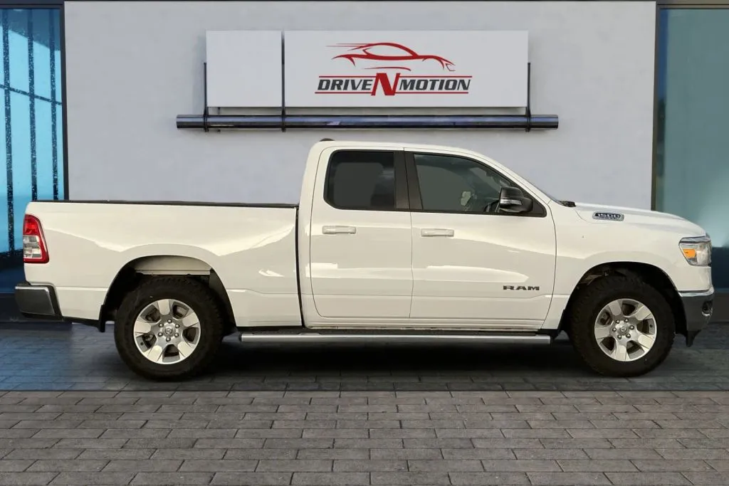 Another view of 2022 Ram 1500 Quad Cab Big Horn Pickup 4D 6 1/3 ft for sale in Thornton, CO at Drive N-Motion Thornton