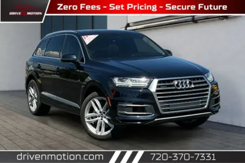 Blue 2017 Audi Q7 3.0T Premium Plus Sport Utility 4D for sale in Thornton, CO