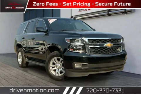 Black 2020 Chevrolet Tahoe LT Sport Utility 4D for sale in Thornton, CO