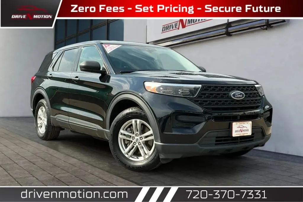 Black 2022 Ford Explorer Sport Utility 4D for sale in Thornton, CO