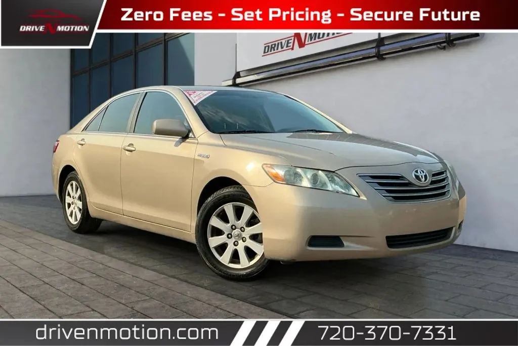 Gold 2009 Toyota Camry Hybrid Sedan 4D for sale in Thornton, CO