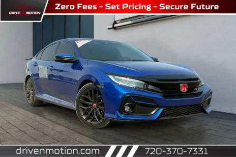 Blue 2020 Honda Civic Si Sedan 4D for sale in Thornton, CO