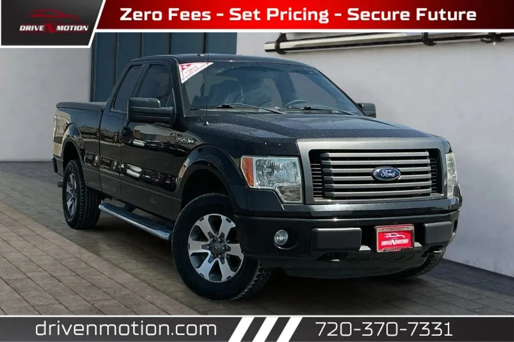 Black 2013 Ford F-150 Super Cab STX Pickup 4D 6 1/2 ft for sale in Thornton, CO
