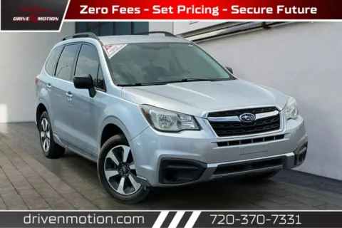 Silver 2017 Subaru Forester 2.5i Sport Utility 4D for sale in Thornton, CO