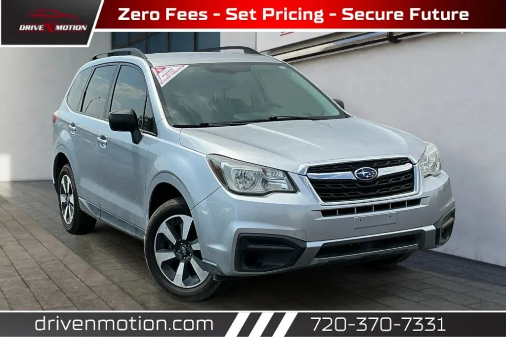 Silver 2017 Subaru Forester 2.5i Sport Utility 4D for sale in Thornton, CO