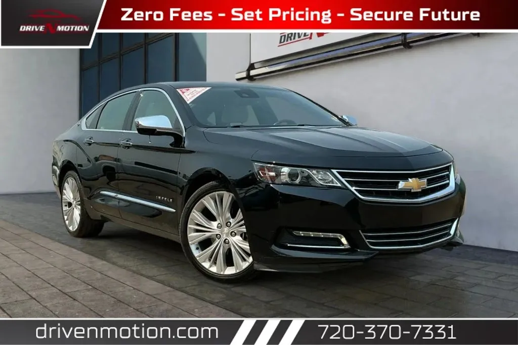 Black 2017 Chevrolet Impala Premier Sedan 4D for sale in Thornton, CO