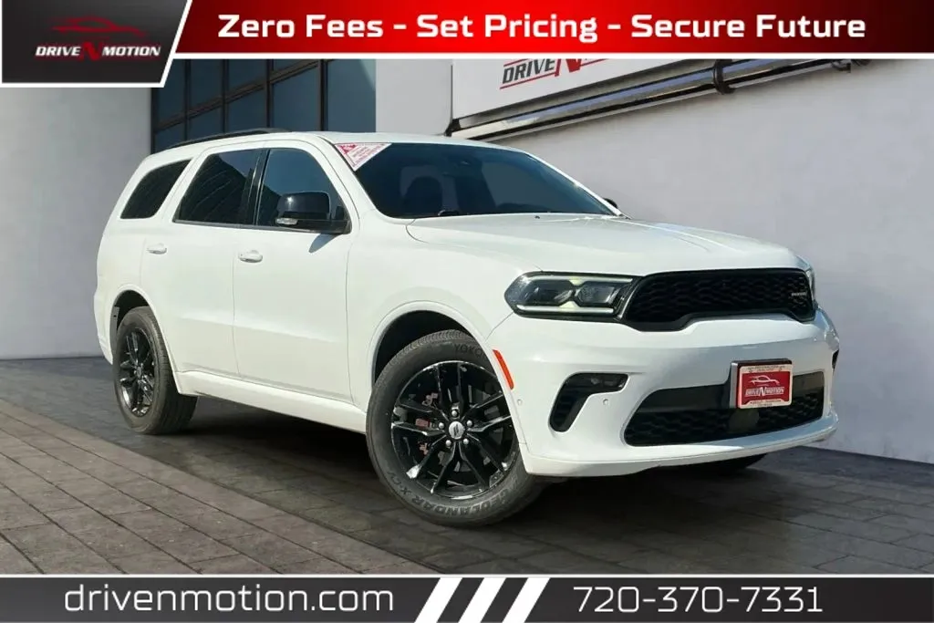 White 2023 Dodge Durango GT Premium Sport Utility 4D for sale in Thornton, CO