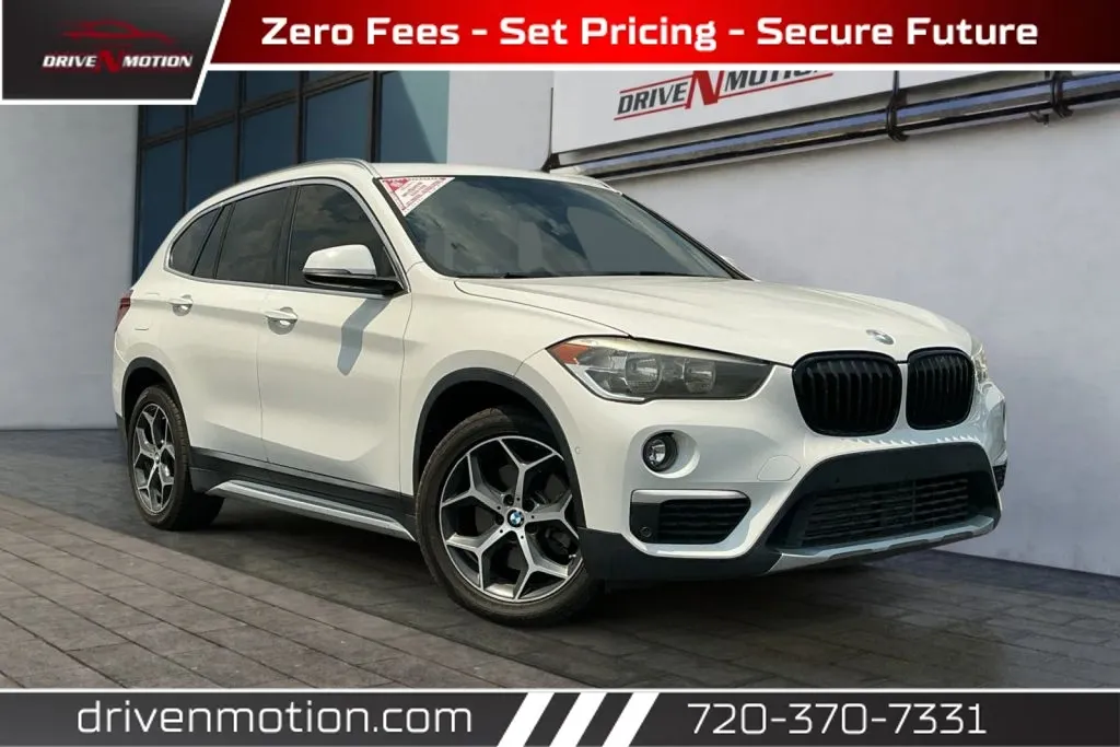 White 2017 BMW X1 xDrive28i Sport Utility 4D for sale in Thornton, CO