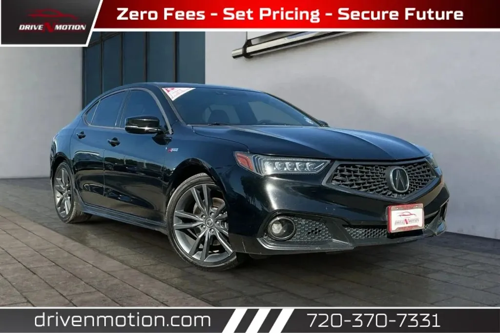 Black 2019 Acura TLX 3.5 w/Technology Pkg & A-SPEC Pkg Sedan 4D for sale in Thornton, CO