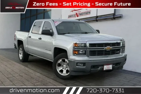Gray 2014 Chevrolet Silverado 1500 Crew Cab LT Pickup 4D 5 3/4 ft for sale in Thornton, CO