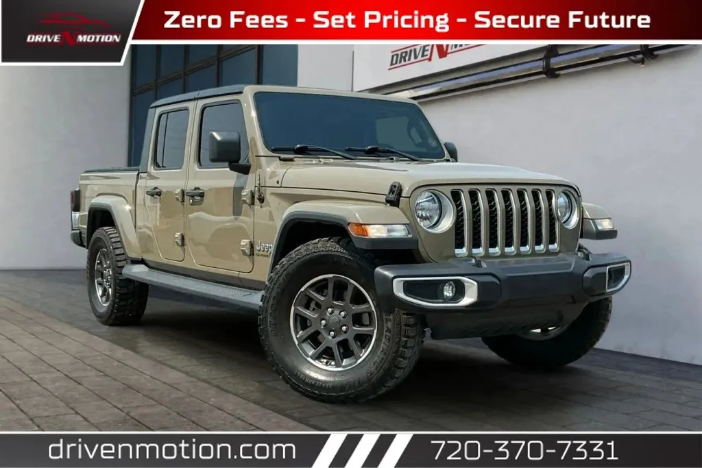 Green 2020 Jeep Gladiator North Edition Pickup 4D 5 ft for sale in Thornton, CO
