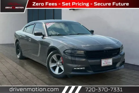 Gray 2016 Dodge Charger SXT Sedan 4D for sale in Thornton, CO