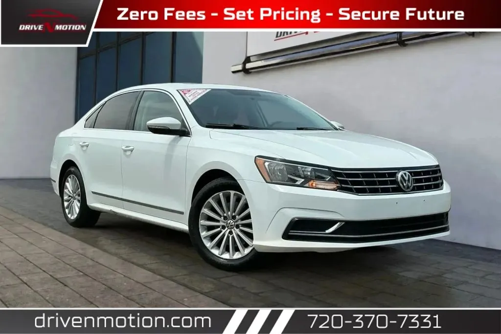White 2017 Volkswagen Passat 1.8T SE Sedan 4D for sale in Thornton, CO