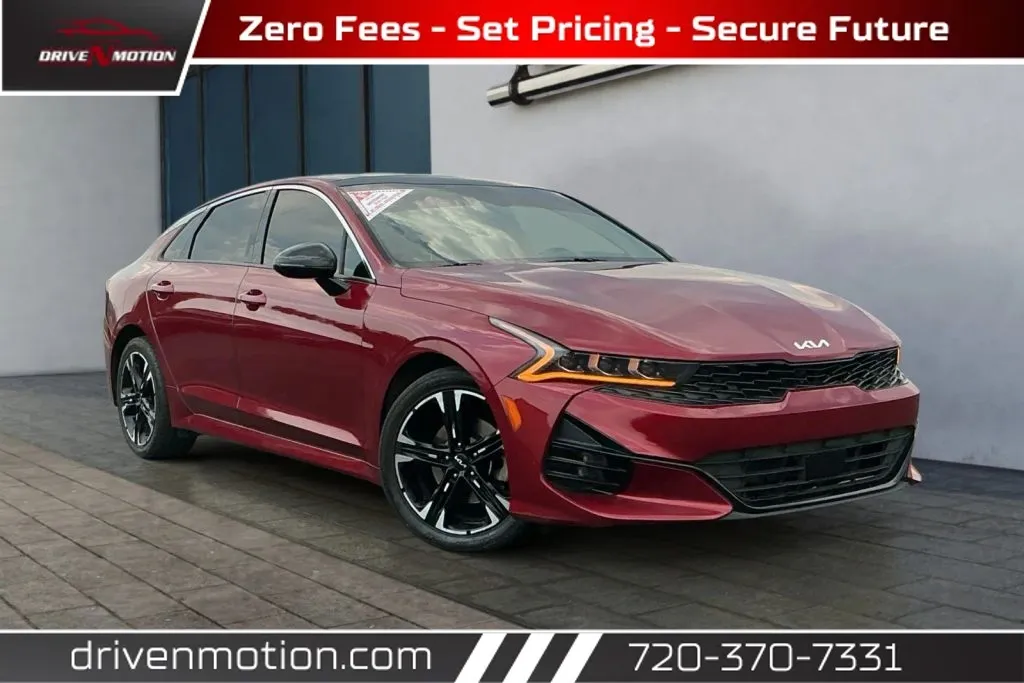 Red 2023 Kia K5 GT-Line Sedan 4D for sale in Thornton, CO