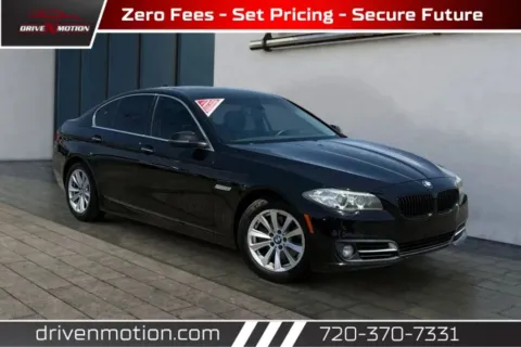 Black 2015 BMW 5 Series 528i Sedan 4D for sale in Thornton, CO