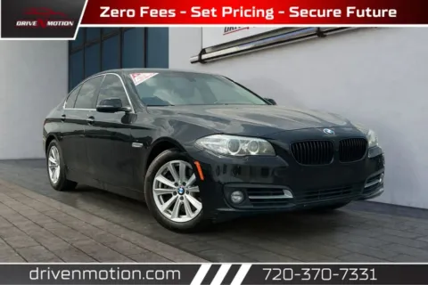 Black 2015 BMW 5 Series 528i Sedan 4D for sale in Thornton, CO