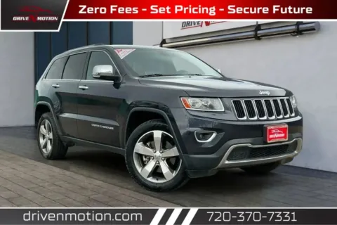 Gray 2014 Jeep Grand Cherokee Limited Sport Utility 4D for sale in Thornton, CO