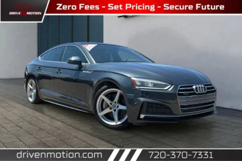 Gray 2019 Audi A5 Premium Sedan 4D for sale in Thornton, CO