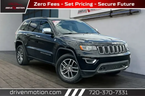 Black 2018 Jeep Grand Cherokee Limited Sport Utility 4D for sale in Thornton, CO