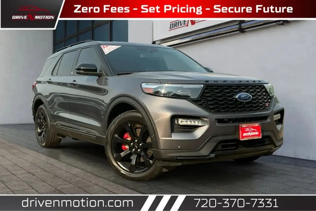 Gray 2021 Ford Explorer ST Sport Utility 4D for sale in Thornton, CO