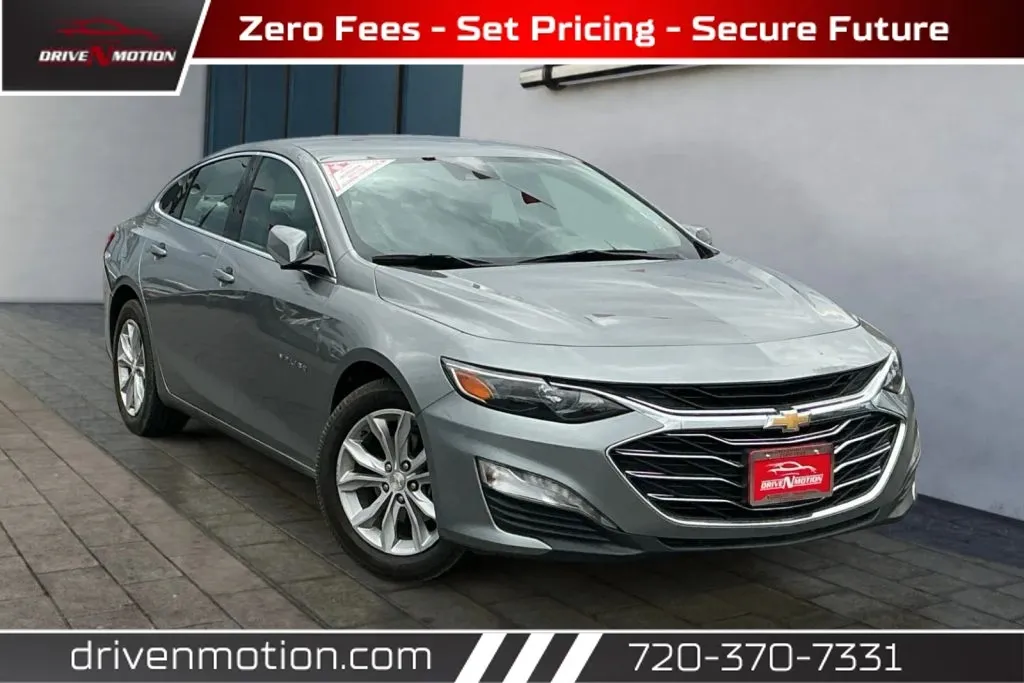 Gray 2023 Chevrolet Malibu 1LT Sedan 4D for sale in Thornton, CO