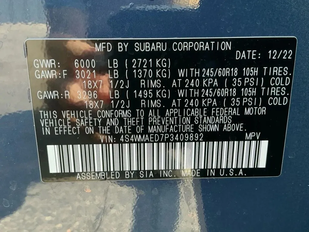 Subaru Ascent photo 39