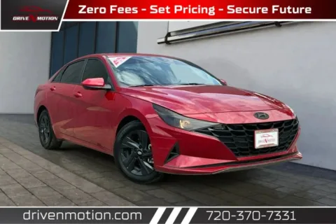 Red 2022 Hyundai Elantra SEL Sedan 4D for sale in Thornton, CO