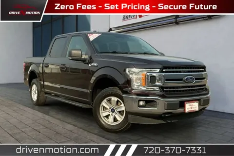 Black 2018 Ford F-150 SuperCrew Cab XLT Pickup 4D 5 1/2 ft for sale in Thornton, CO