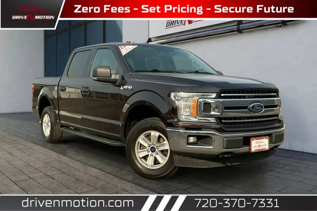 Black 2018 Ford F-150 SuperCrew Cab XLT Pickup 4D 5 1/2 ft for sale in Thornton, CO