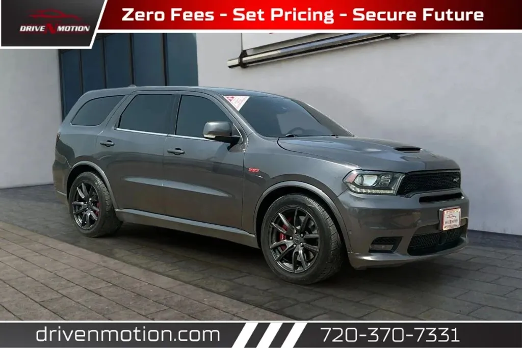 Gray 2018 Dodge Durango SRT Sport Utility 4D for sale in Thornton, CO