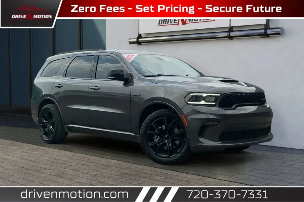 Gray 2021 Dodge Durango R/T Sport Utility 4D for sale in Thornton, CO