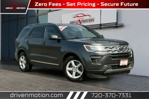 Silver 2018 Ford Explorer XLT Sport Utility 4D for sale in Thornton, CO
