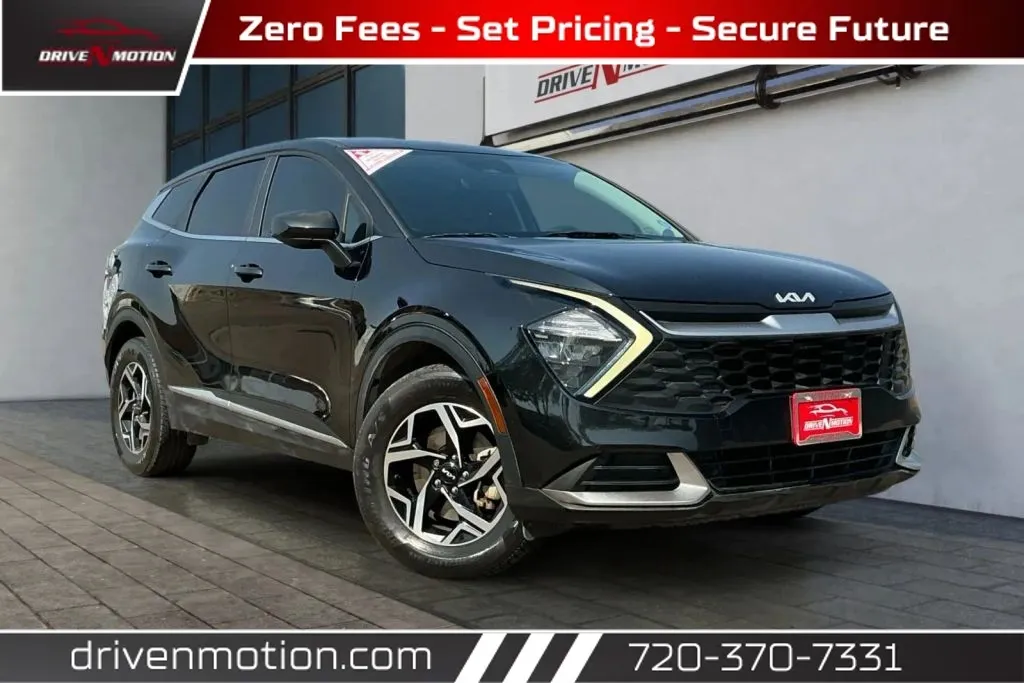 Black 2023 Kia Sportage LX Sport Utility 4D for sale in Thornton, CO