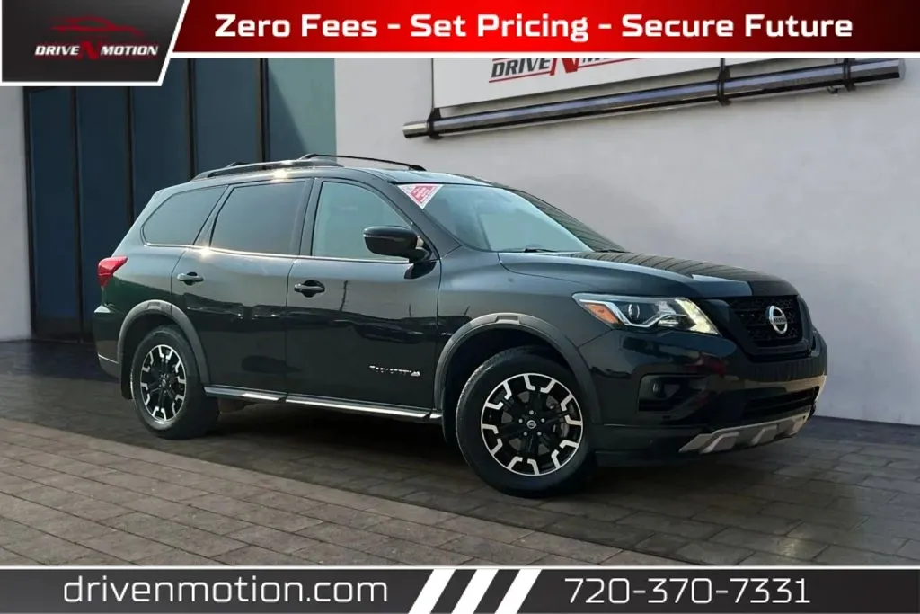 Black 2019 Nissan Pathfinder SV Sport Utility 4D for sale in Thornton, CO