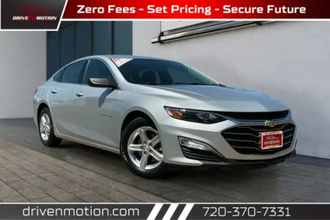 Silver 2020 Chevrolet Malibu LS Sedan 4D for sale in Thornton, CO