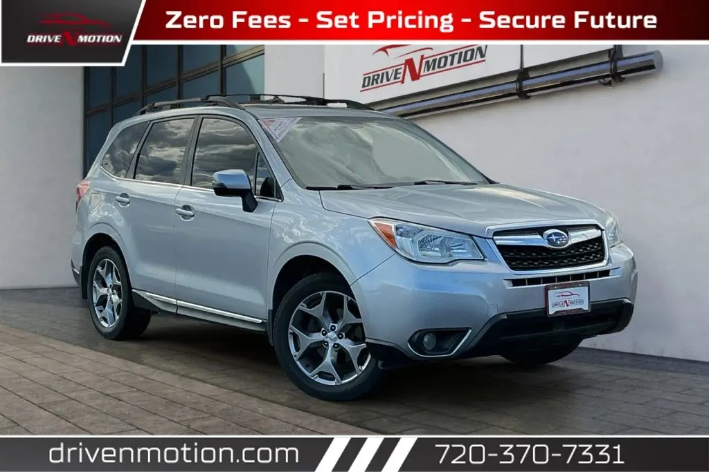 Silver 2016 Subaru Forester 2.5i Touring Sport Utility 4D for sale in Thornton, CO