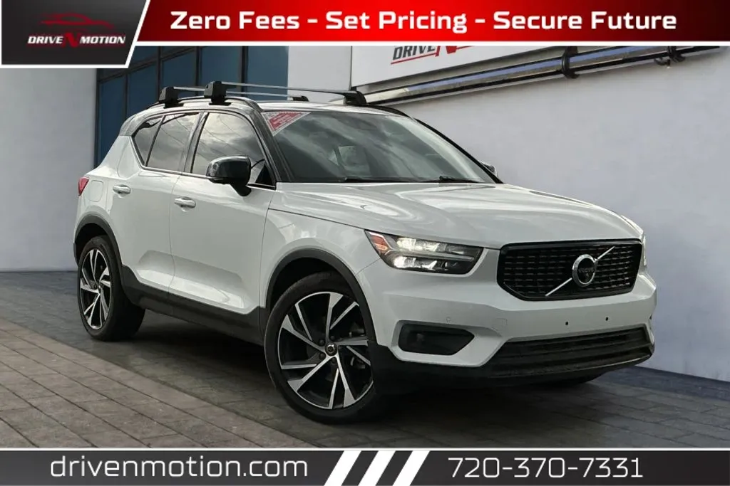 White 2022 Volvo XC40 T5 R-Design Sport Utility 4D for sale in Thornton, CO