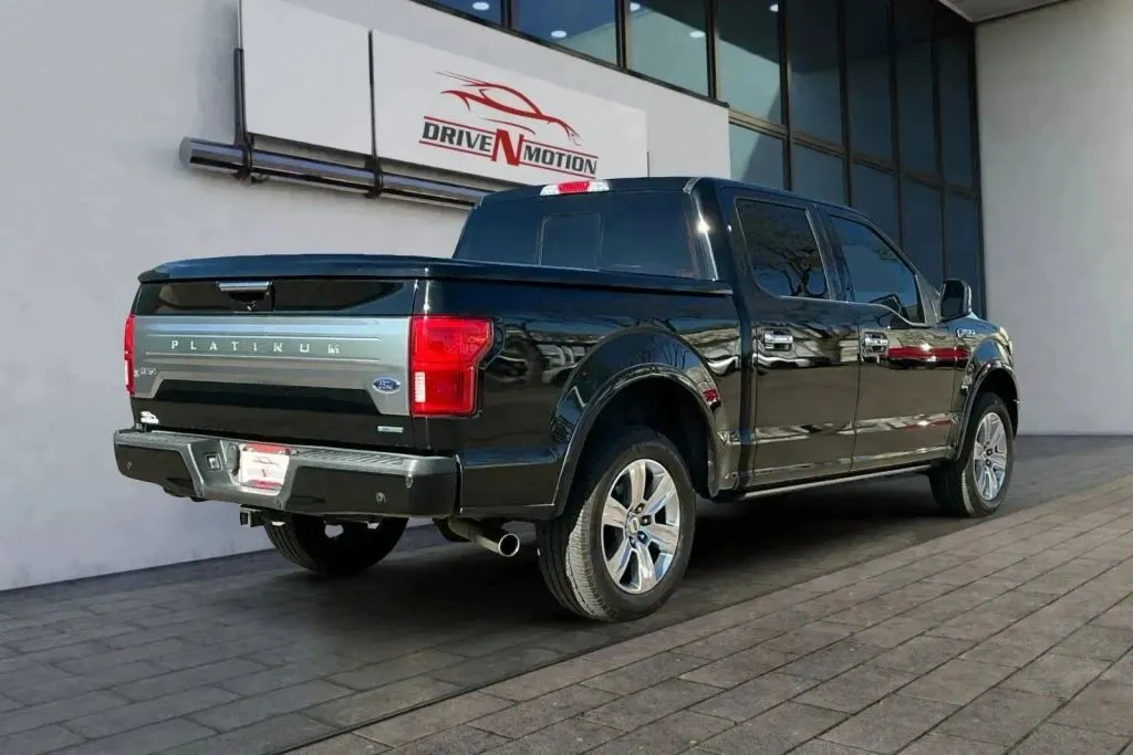 Another view of 2018 Ford F-150 SuperCrew Cab Platinum Pickup 4D 5 1/2 ft for sale in Thornton, CO at Drive N-Motion Thornton