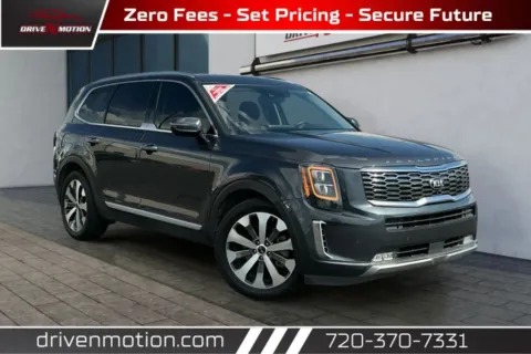 Gray 2021 Kia Telluride SX Sport Utility 4D for sale in Thornton, CO