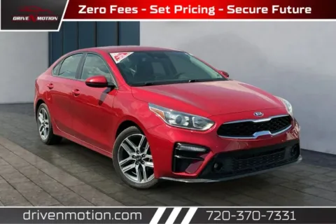 Red 2019 Kia Forte S Sedan 4D for sale in Thornton, CO