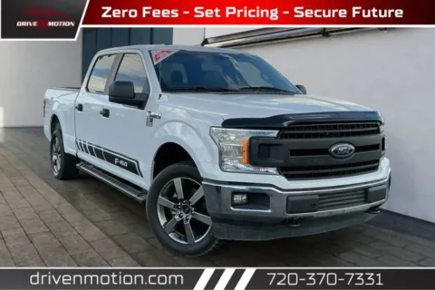 White 2018 Ford F-150 SuperCrew Cab XL Pickup 4D 6 1/2 ft for sale in Thornton, CO