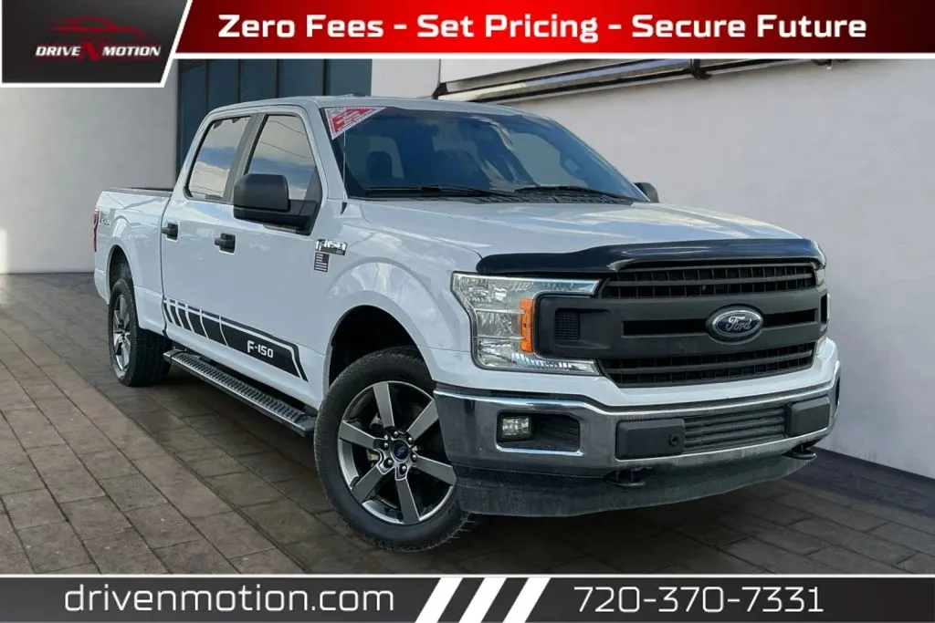 White 2018 Ford F-150 SuperCrew Cab XL Pickup 4D 6 1/2 ft for sale in Thornton, CO