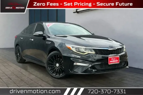 Black 2019 Kia Optima S Sedan 4D for sale in Thornton, CO