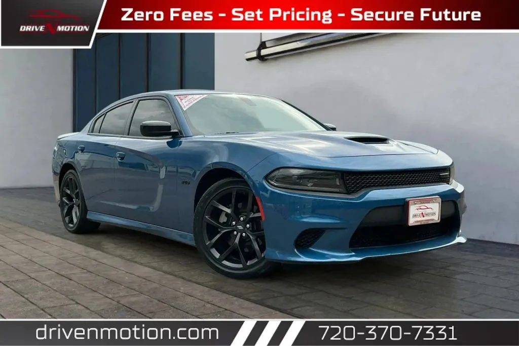 Blue 2023 Dodge Charger R/T Sedan 4D for sale in Thornton, CO