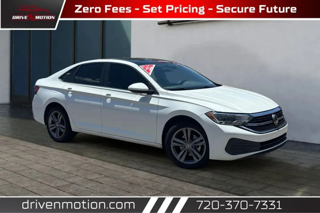 White 2023 Volkswagen Jetta 1.5T SE Sedan 4D for sale in Thornton, CO