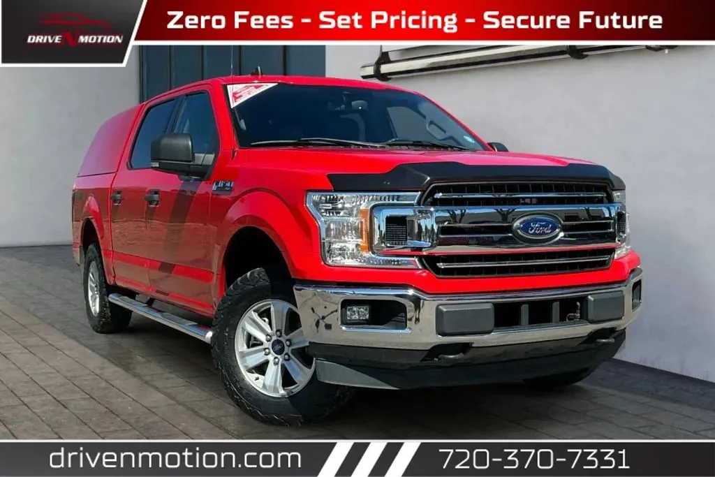 Red 2020 Ford F-150 SuperCrew Cab XLT Pickup 4D 5 1/2 ft for sale in Thornton, CO